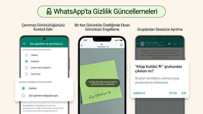 WhatsApp’tan Ekran Görüntüsünü Engelleyen Yeni Özellik!