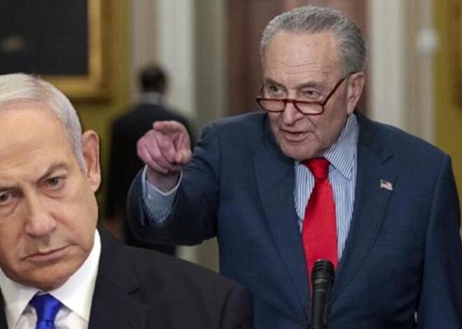 ABD Senatosu Çoğunluk Lideri Schumer’dan İsrail’e erken seçim çağrısı: Netanyahu ihtiyaçlara uygun değil