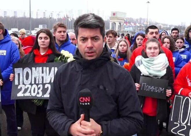 CNN TÜRK kanlı saldırı adresinde! Ruslar katliamın gerçekleştiği binaya akın ediyor