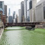 Chicago Nehri yine yeşile boyandı