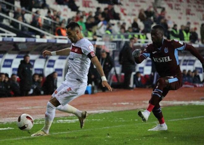 Trabzonspor – Sivasspor canlı maç anlatımı