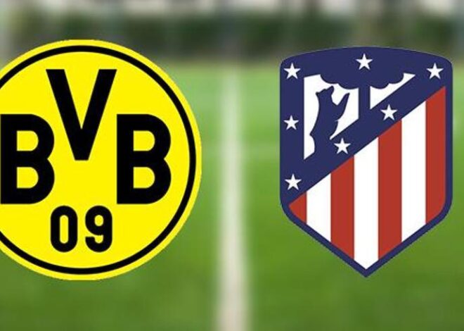 Dortmund Atletico Madrid Şampiyonlar Ligi maçı şifresiz mi, hangi kanalda, saat kaçta?