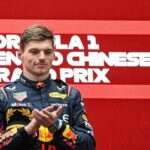 Formula 1 Çin Grand Prix’sinde kazanan Max Verstappen