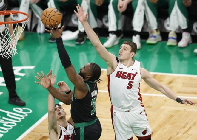 Boston Celtics – Miami Heat serisi 5. maçta sona erdi! Celtics evinde konferans yarı finaline yükseldi!