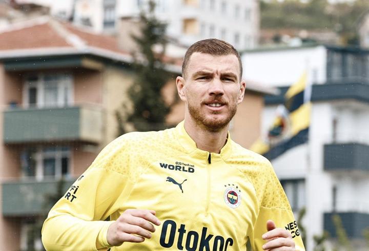 Fenerbahçe’de Edin Dzeko’nun antrenmana katılmama nedeni belli oldu!