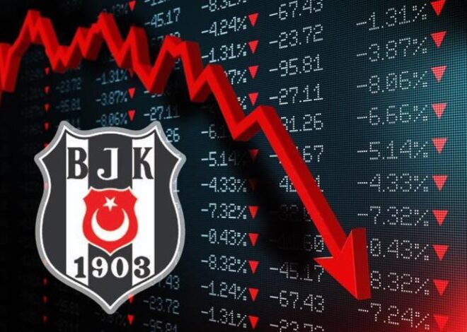 Beşiktaş hisselerinde rekor seri: 14 gündür düşüyor