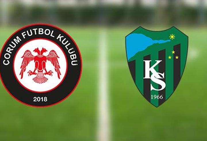 Çorumspor Kocaelispor maçı hangi kanalda, ne zaman, saat kaçta?