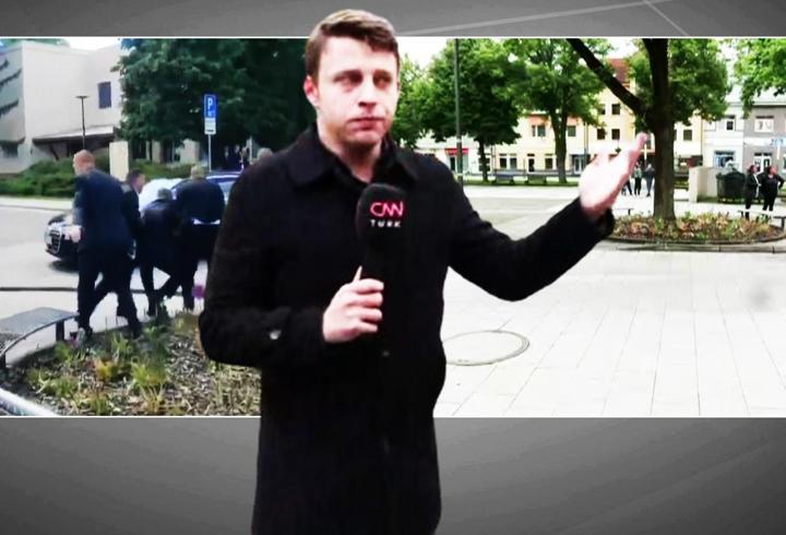 CNN TÜRK Başbakan Robert Fico’nun vurulduğu yerde! Sağlık durumu nasıl?