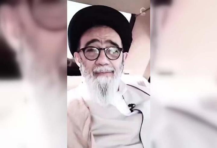 Ayetullah El Haşim’in “Haydar Baba’ya Selam” şiirini okuduğu bir video ortaya çıktı