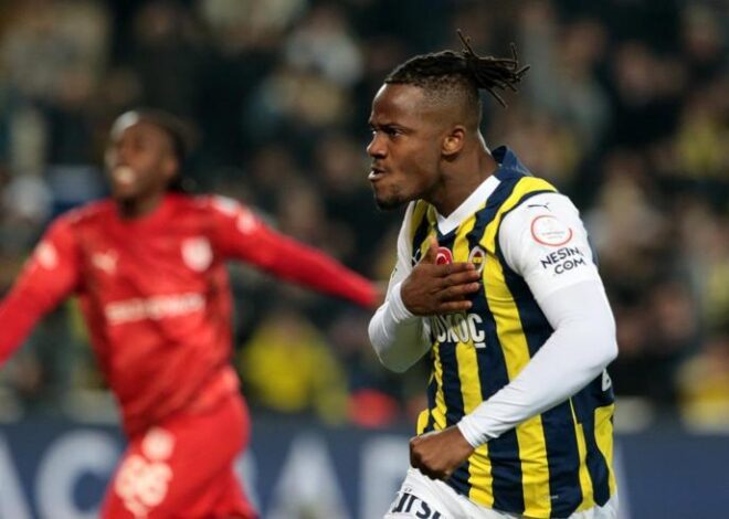 Fenerbahçe’nin golcüsü Batshuayi kararını verdi! Sözleşmesi bitiyordu…