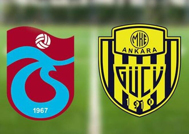 Trabzonspor Ankaragücü maçı hangi kanalda, ne zaman, saat kaçta?