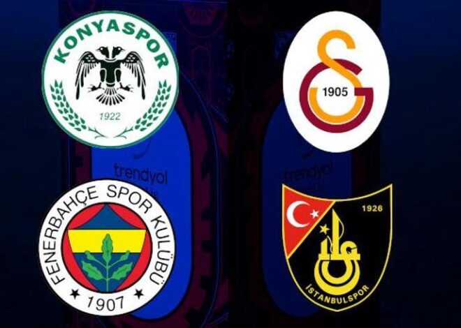 Konya’da ve İstanbul’da 11’ler belli oldu! Galatasaray ve Fenerbahçe…