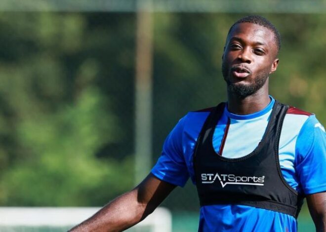 SON DAKİKA | Nicolas Pepe, Trabzonspor’dan ayrıldığını açıkladı!