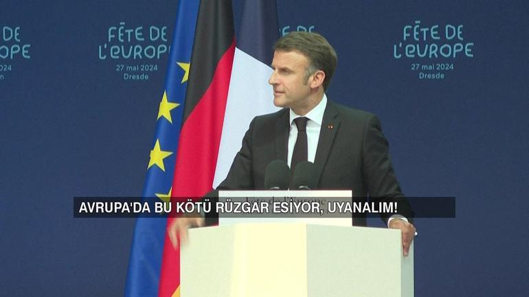 Macrondan Avrupaya uyarı: Aşırı sağ güçleniyor, uyanın