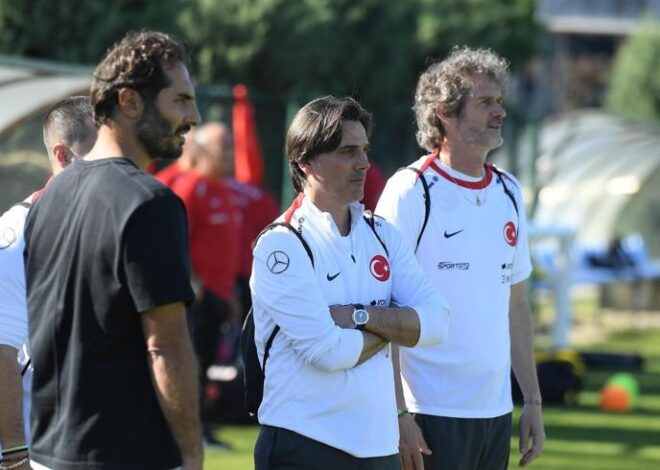 Vincenzo Montella’dan Ümit Milli Takım’a ziyaret