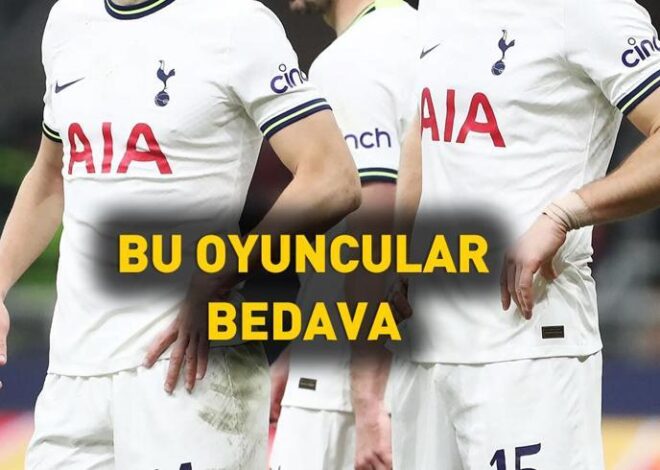 Tottenham, yıldız oyuncularıyla sözleşme uzatmama kararı aldı!