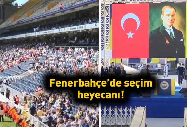 Fenerbahçe’de seçim! Olağan Genel Kurul Toplantısı başladı…