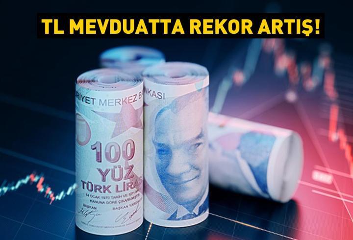 TL mevduatta rekor artış! 50 ay sonra bir ilk gerçekleşti…