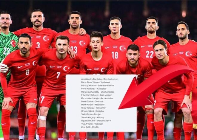 UEFA’dan Türk oyuncuların isimlerine telaffuz kılavuzu! Çok şaşıracaksınız…