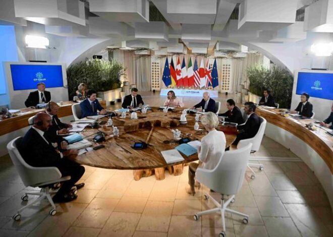 G7 liderleri İtalya’da bir araya geliyor