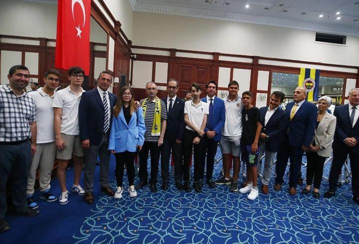 Fenerbahçe’de bayramlaşma töreni gerçekleştirildi