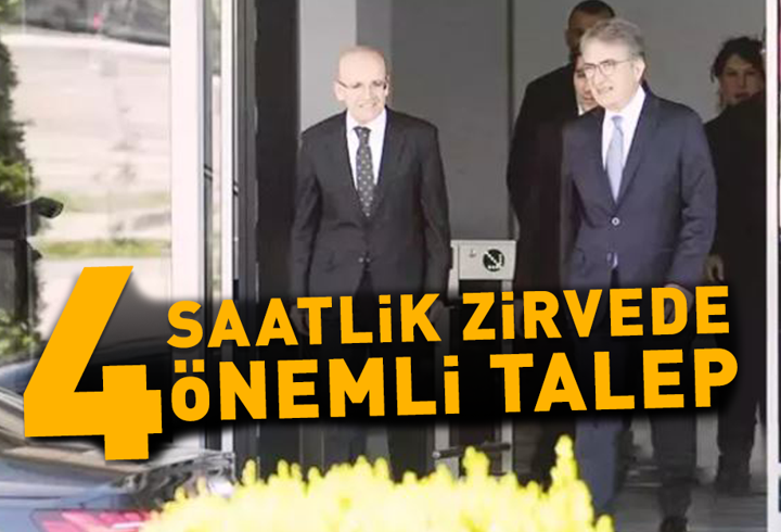 4 saatlik zirvede CHP’den 4 talep!