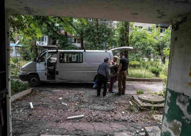 Ukrayna’nın Toretsk bölgesinde sivillerin tahliyesi devam ediyor