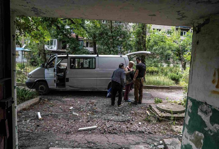 Ukrayna’nın Toretsk bölgesinde sivillerin tahliyesi devam ediyor