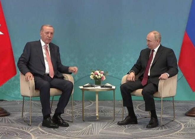 SON DAKİKA HABERİ: Cumhurbaşkanı Erdoğan, Astana’da Putin ile görüşüyor