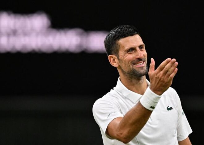 Holger Rune’yi 3-0 mağlup eden Novak Djokovic, Wimbledon’da çeyrek finale yükseldi