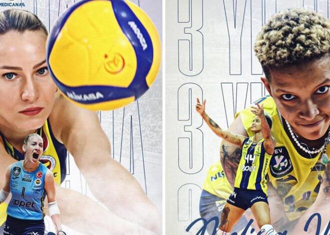 Fenerbahçe Kadın Voleybol Takımı’nda 4 yıldızın sözleşmesi yenilendi! Melissa Vargas ile 3 yıl daha…