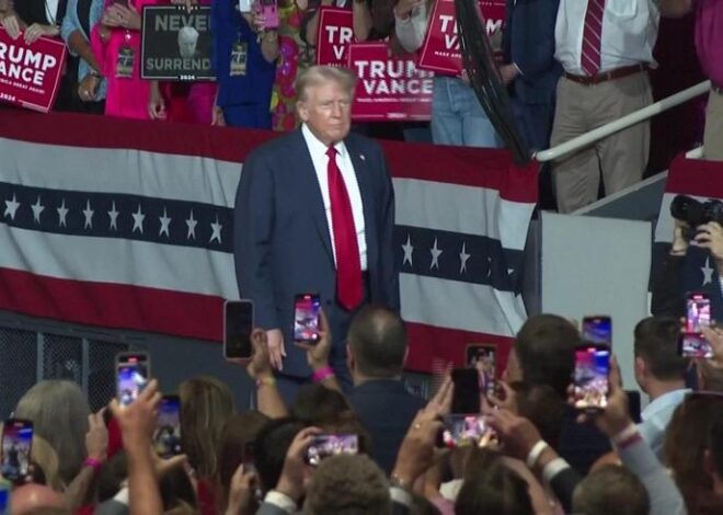 Video Haber | Trump rakiplerine seslendi: ”Yalancı Kamala, çarpık Joe!”