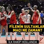 Filenin Sultanları maç izle! TRT Spor Türkiye Hollanda voleybol maç canlı izle! Filenin Sultanları Hollanda maçı saat kaçta, hangi kanalda?