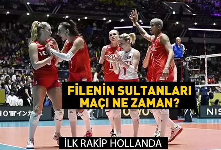 Filenin Sultanları maç izle! TRT Spor Türkiye Hollanda voleybol maç canlı izle! Filenin Sultanları Hollanda maçı saat kaçta, hangi kanalda?