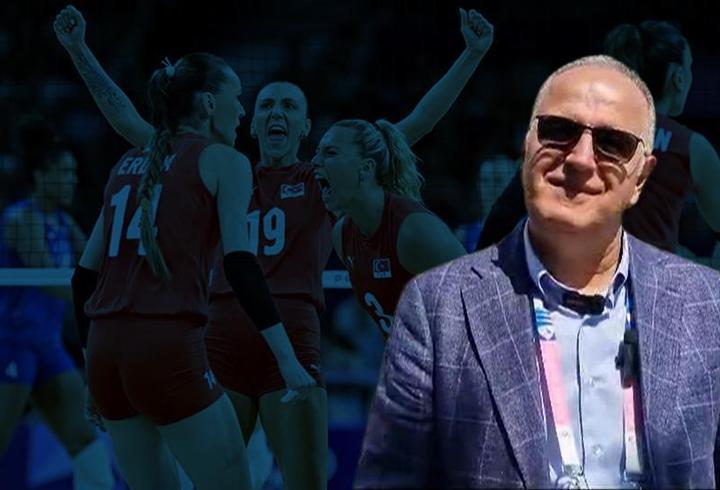 Paris Olimpiyatında müthiş geri dönüş! Voleybol Federasyonu Başkanı CNN TÜRK’e konuştu