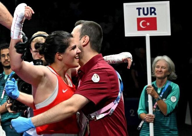 Son olimpiyat şampiyonu Busenaz Sürmeneli, Paris 2024’te çeyrek finale yükseldi!