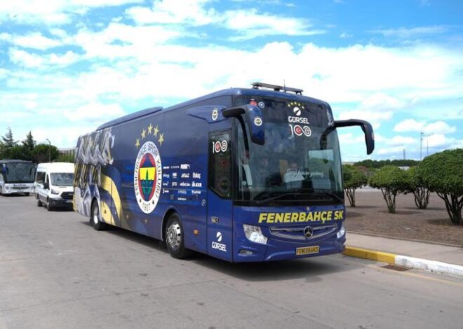 Fenerbahçe kafilesi, Fransa’ya hareket etti!