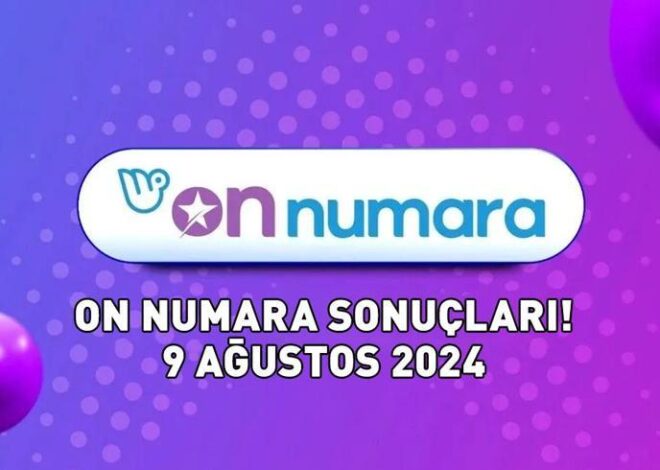 ON NUMARA SONUÇLARI 9 AĞUSTOS 2024: 2.8 milyon TL büyük ikramiyeli On Numara sonuçları açıklandı mı? Milli Piyango sonuç sorgulama