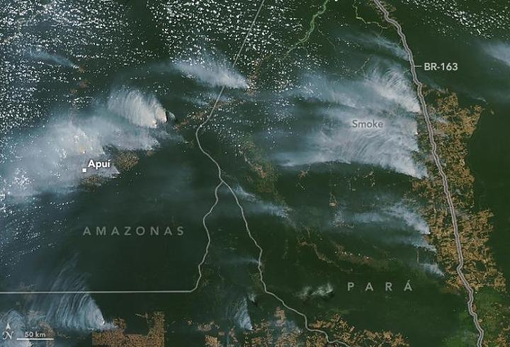 NASA: Brezilya’da karbon emisyonu son 19 yılın en yüksek seviyesine ulaştı