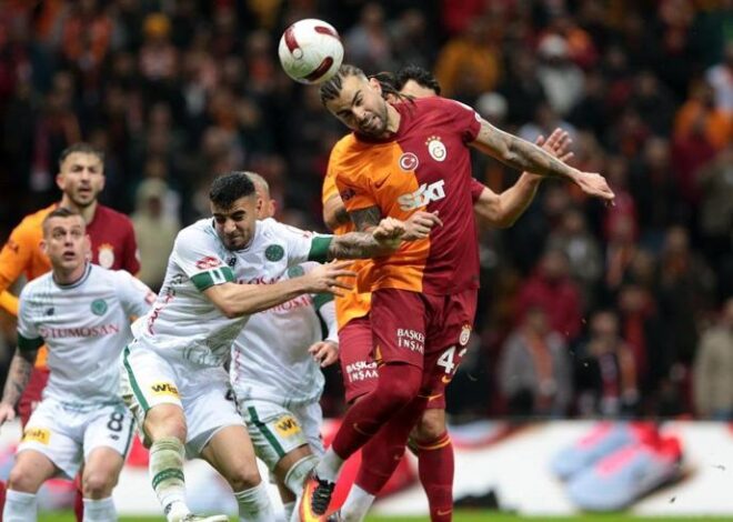 Konyaspor – Galatasaray canlı maç anlatımı