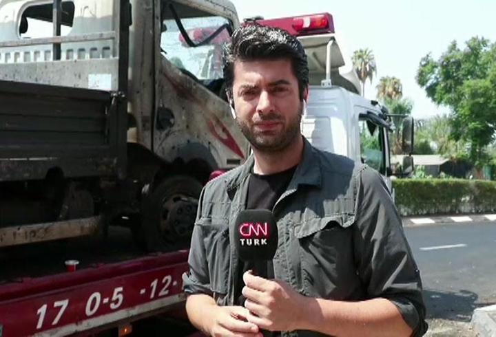 Tel Aviv’de patlayan kamyon CNN TÜRK’te | VİDEO HABER