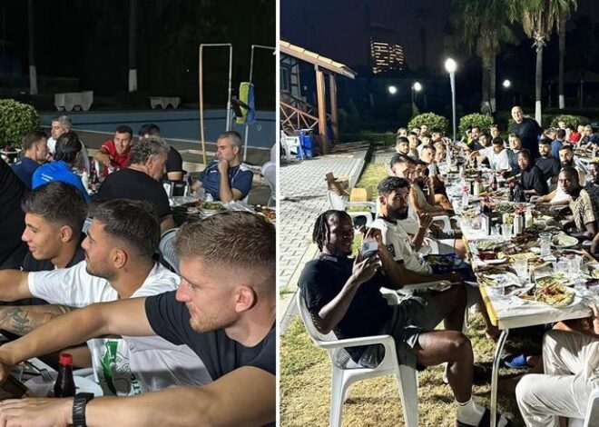 Adana Demirsporlu futbolculara kebap ziyafeti