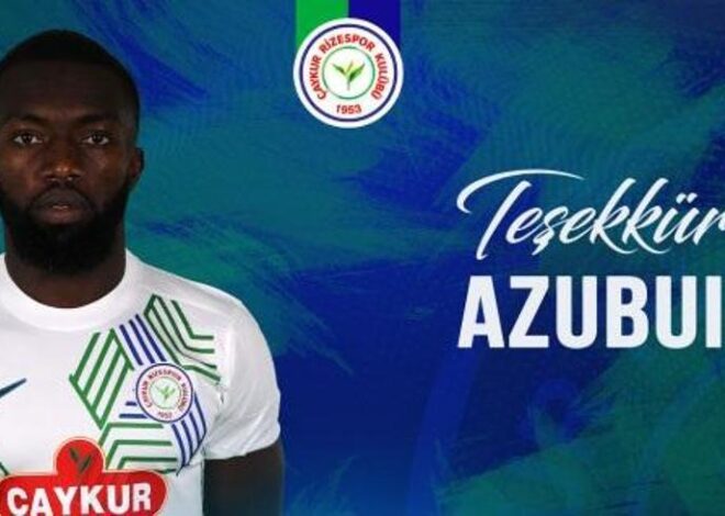 Çaykur Rizespor’da Azubuike’nin sözleşmesi feshedildi!